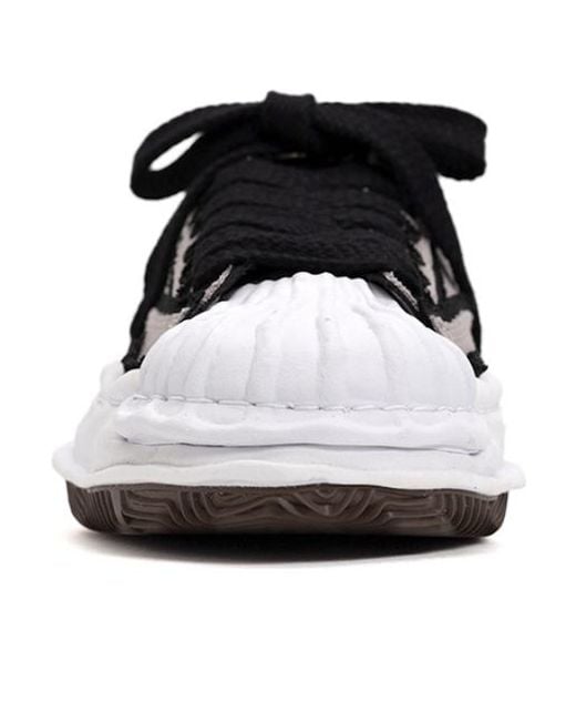 Maison Mihara Yasuhiro Black Blakey Low Original Sole for men