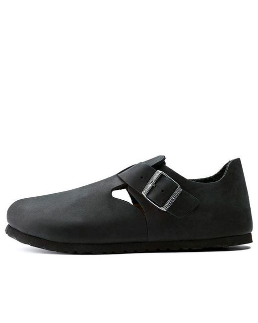 Birkenstock Black London Oiled Leather for men