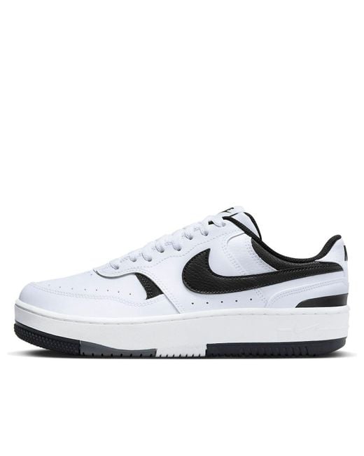 Nike White Gamma Force Shoes