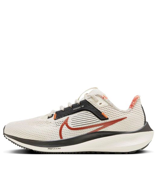 Nike White (Wmns) Air Zoom Pegasus 40 Premium 'Light Ivory'