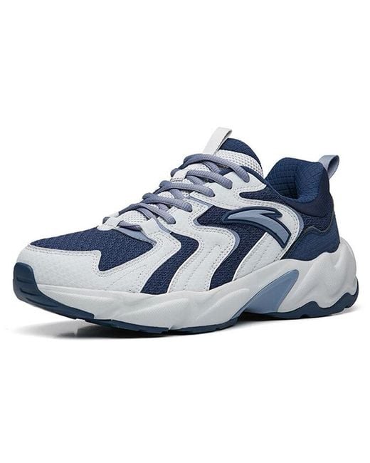 Anta Blue Running Shoes 'Navywhite' for men