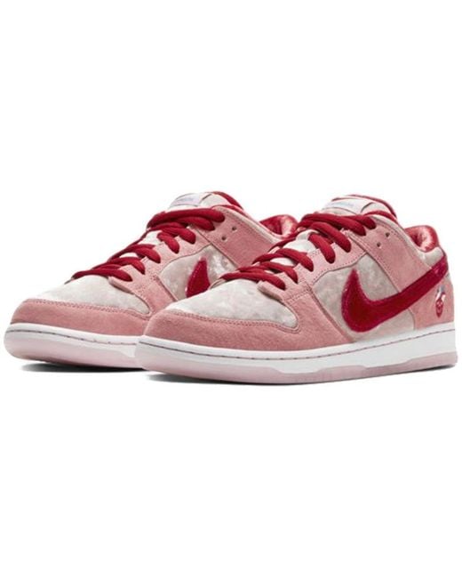 Nike Red X Strangelove Sb Dunk Low 'Valentine's Day' for men