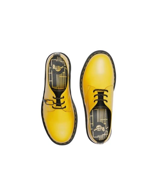 Dr. Martens Yellow 1461 New York City Smooth Leather Oxford for men