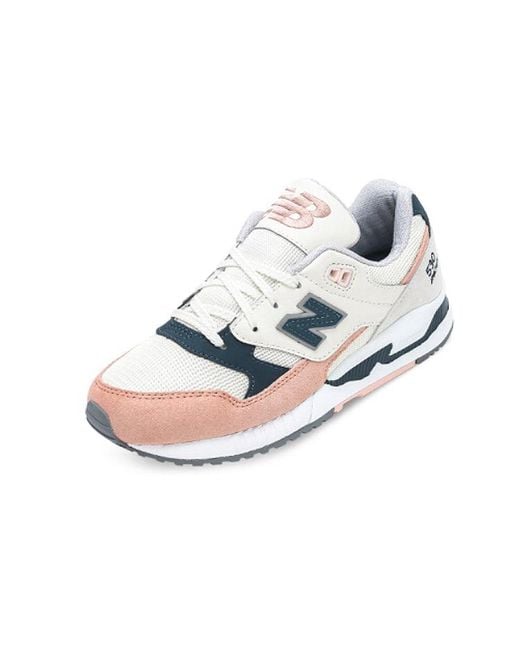 New Balance White (Wmns) 530 'Off Peach'