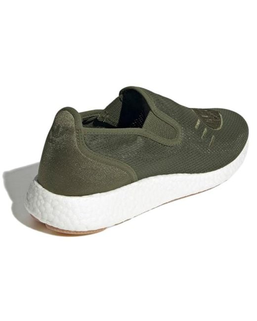 Adidas Green Human Made X Pure Slip-On 'Wild Pine' for men