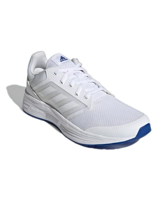 Adidas White Galaxy 5 Royal' for men
