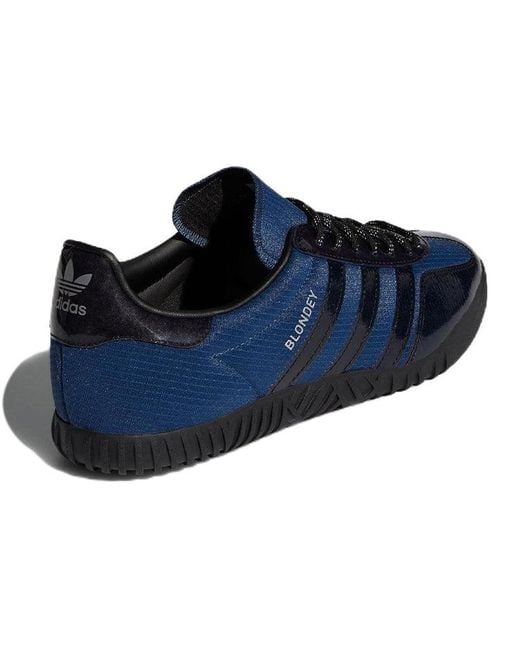 Adidas Blue X Blondey Mccoy Gazelle Indoor 'Mineral' for men
