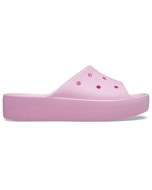CROCSTM Pink (Wmns) Classic Platform Sandals