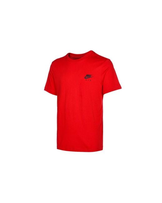 Nike Red As Sportswear Tee Air Gx University for men