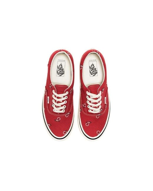 Vans Red Og Era Lx 'Paisley for men