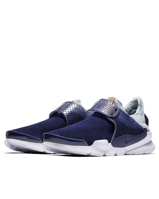 Nike Blue X Loopwheeler Lab Sock Dart 'Obsidian' for men