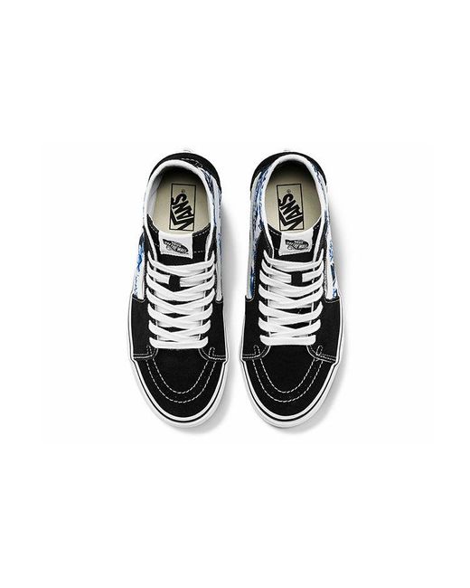 Vans Blue Sk8-Hi Tapered 'Floral' for men