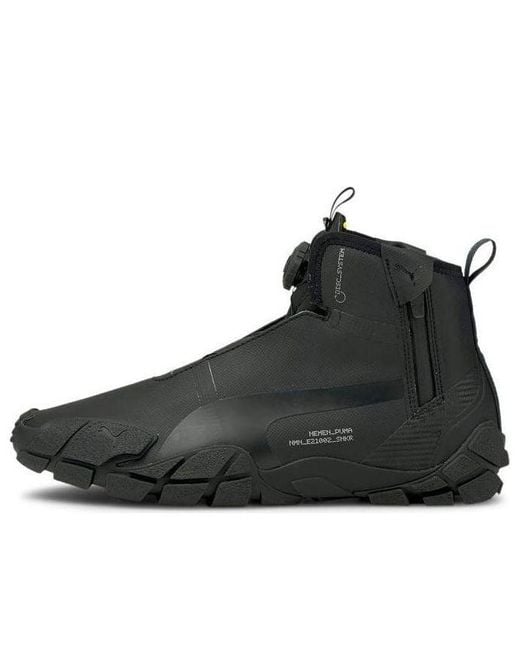 PUMA Black Nemen X Centaur Mid Disc for men