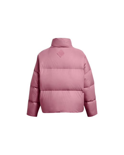 Under Armour Pink Coldgear Infrared Down Puffer Jacket