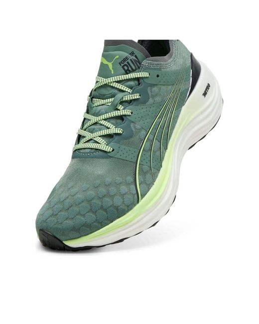 PUMA Blue Foreverrun Nitro 'Eucalyptus' for men