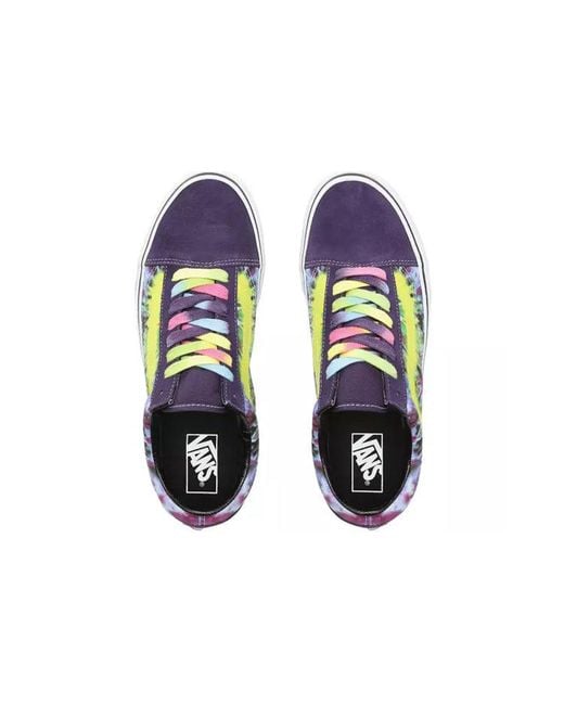 Vans Blue Old Skool 'Tie Dye' for men