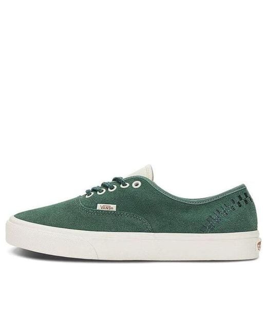 Vans Green Authentic 'Field Daze for men