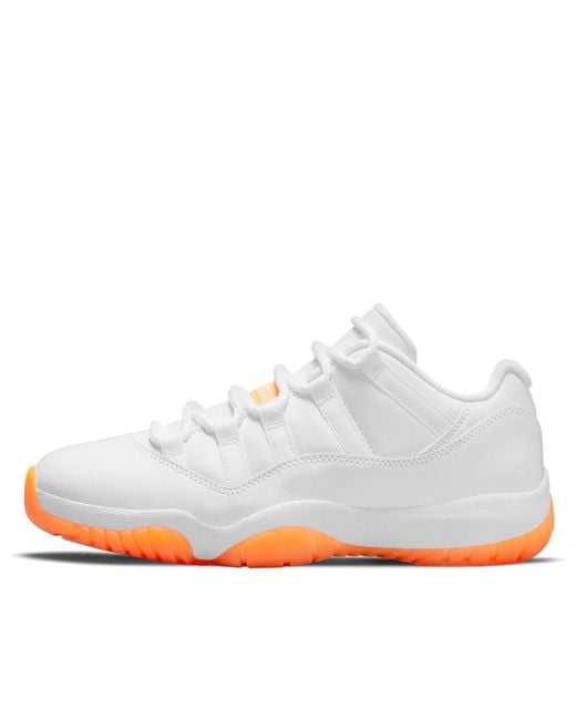 Nike White (Wmns) 11 Retro Low 'Bright Citrus'
