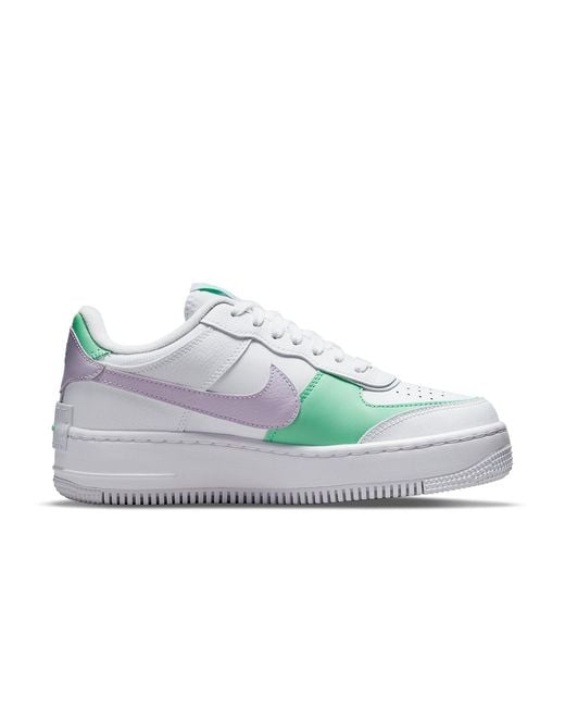 Nike White (Wmns) Air Force 1 Shadow 'Infinite Lilac'