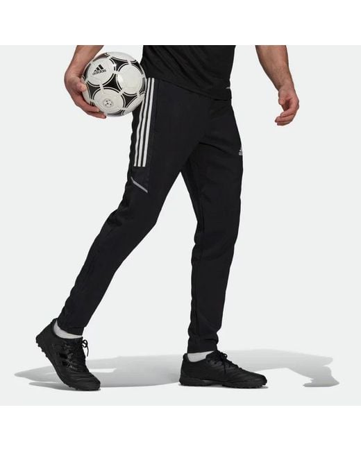 Adidas Black Running Training Soccer/Football Sports Small Long Pants for men