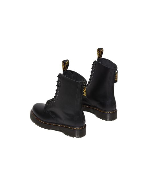 Dr. Martens Black 1490 Hi Bex Zip Leather Boots for men