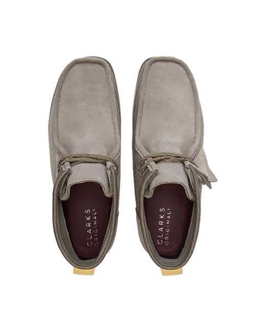 Clarks Gray Wallabee 2.0 Gtx Combination' for men