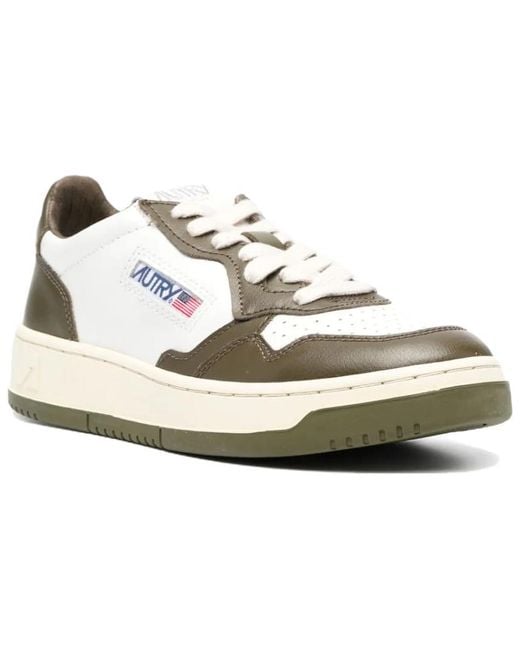Autry White (Wmns) Medalist Low Bicolor