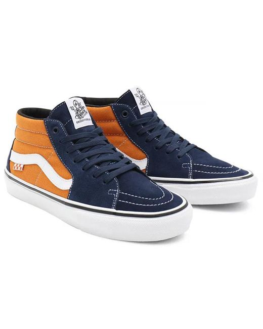 Vans Blue Skate Grosso Mid for men