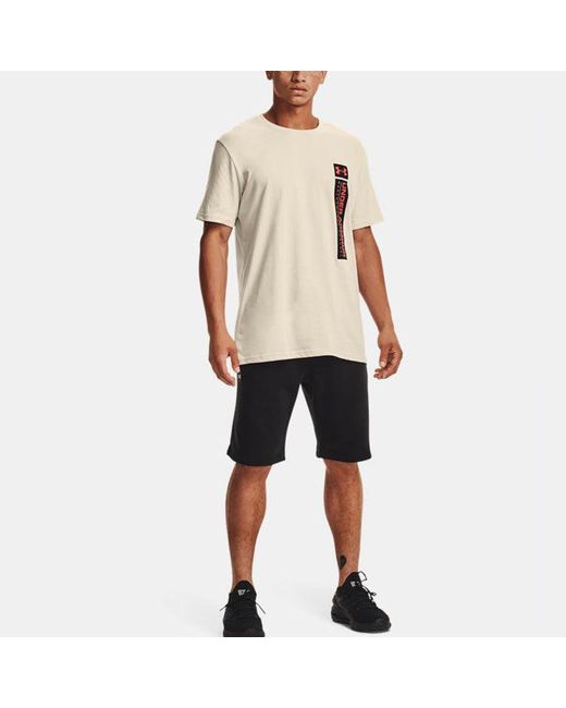 Under Armour Natural Reflection Wave Casual Sports Breathable Short Sleeve for men
