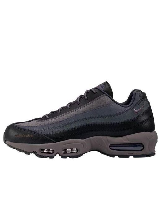 mens nike air max 95 black and blue