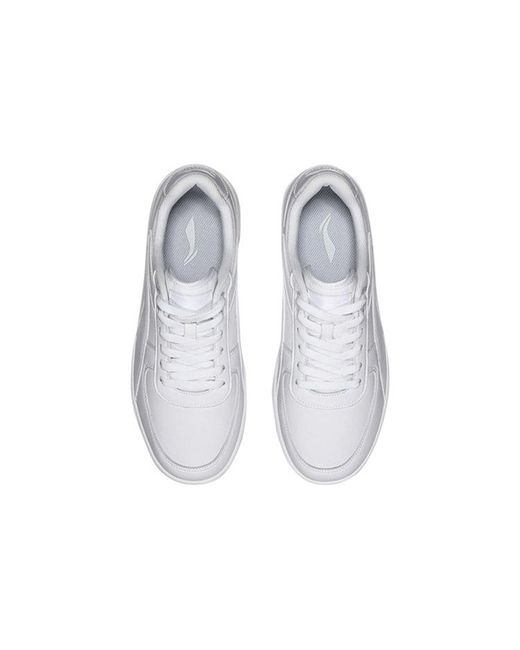 Li-ning White Classic Leisure Low 'Triple' for men