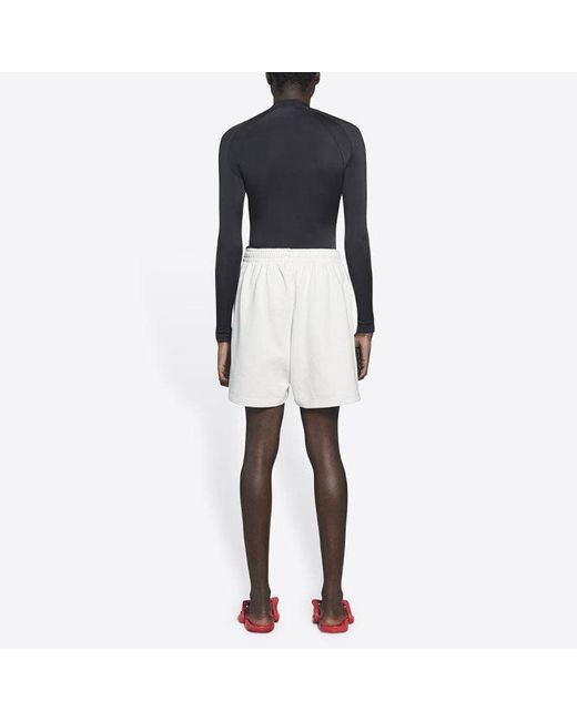 Balenciaga White Political Campaign Short for men