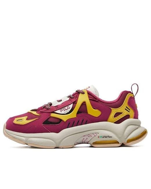 Fila Pink (Wmns) Fila Rjv Low-Top Running Shoes