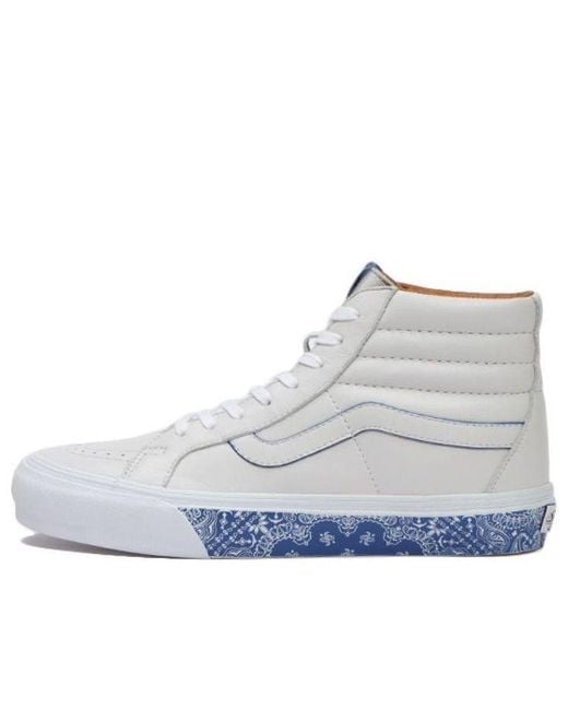 Vans Gray Sk8-Hi Reissue Lx 'Bandana True' for men
