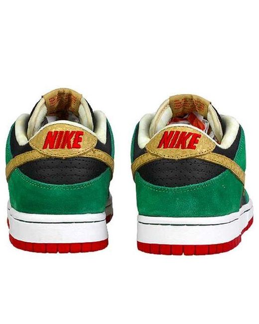Nike Green Sb Dunk Low Premium 'High Life' for men