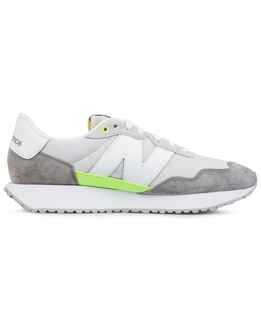 New Balance White Niko X 237 for men