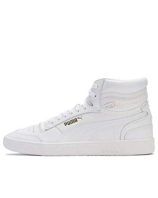 PUMA White Ralph Sampson Mid Team' for men