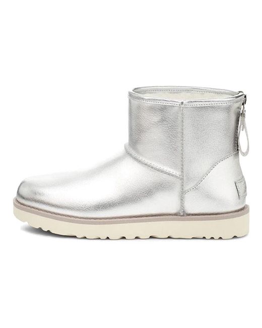 Ugg White (Wmns) Classic Mini