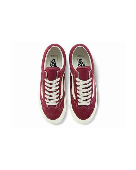 Vans Red Og Style 36 Lx 'Pomegranate' for men