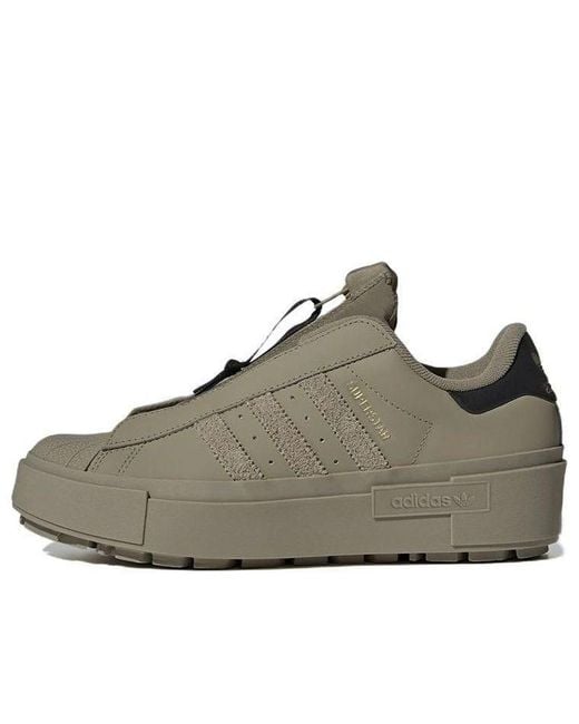 Adidas Brown (Wmns) Originals Superstar Bonega Shoes 'Orbit'