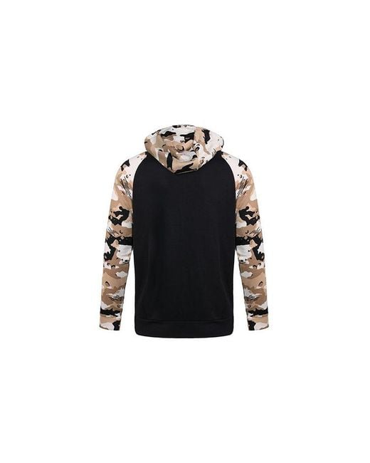 Nike Black Camouflage Splicing Jacket for men