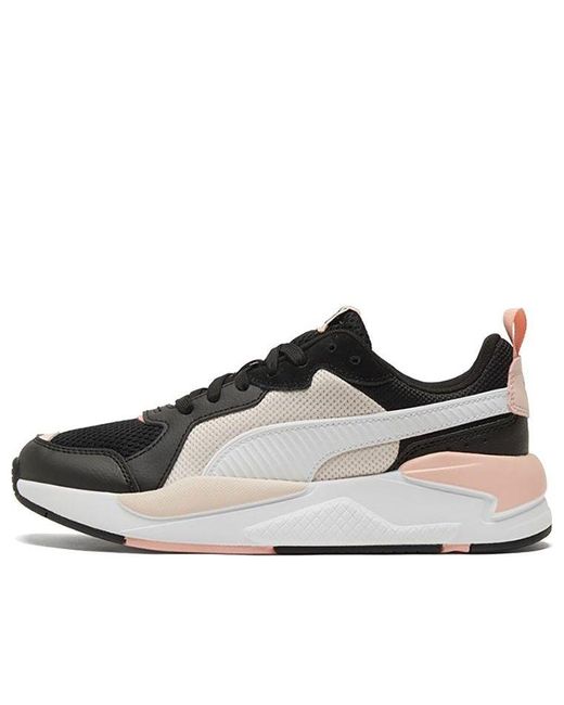 PUMA X-ray Black Pink White Low Tops Sports Shoe for Men | Lyst