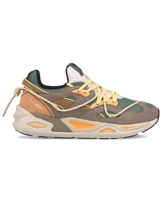 PUMA Gray Trc Blaze X Market 'Flint Laurel Wreath'