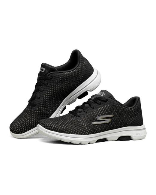 Skechers Black (Wmns) Go Walk Running Shoes