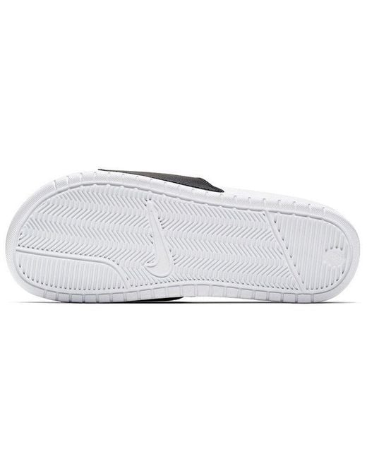 Nike Black Benassi Jdi Mismatch for men
