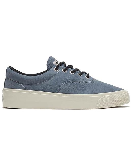 Converse Blue Skid Grip Cons Nubuck Low 'Lakeside' for men