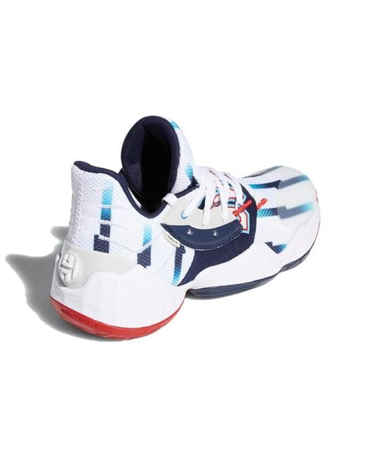Adidas Blue Harden Volume 4 Gca 'Dynasty Rockets' for men