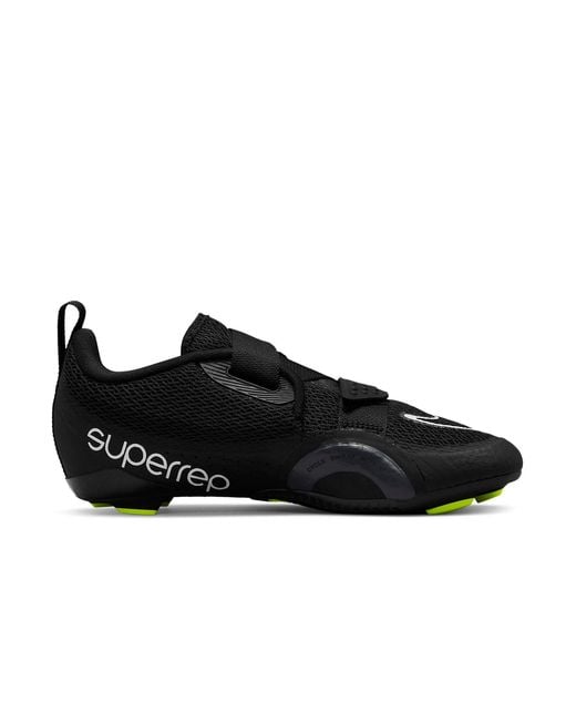 Nike Black (Wmns) Superrep Cycle 2 Next Nature Volt'