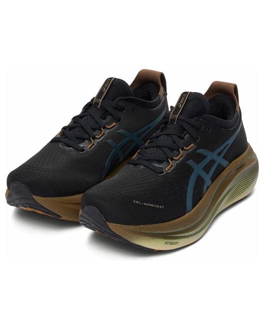 Asics Black Gel-Nimbus 27 Copper' for men