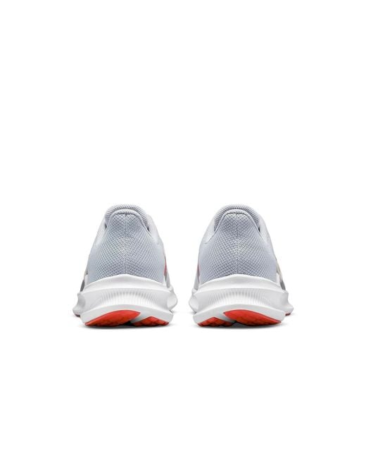 Nike White Downshifter 11 'Dark Smoke University' for men